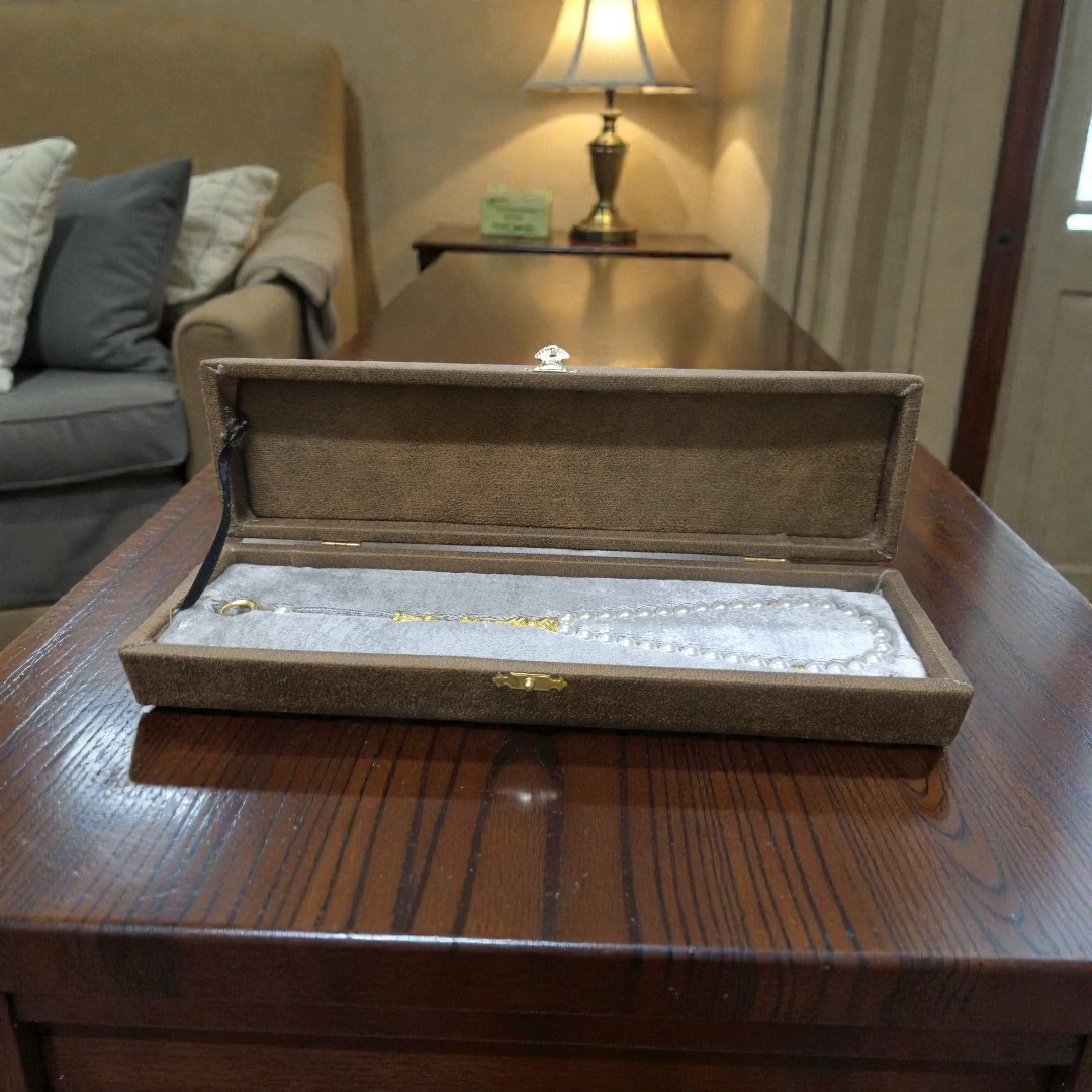 İnci Tesbihli Gömme Kutu 